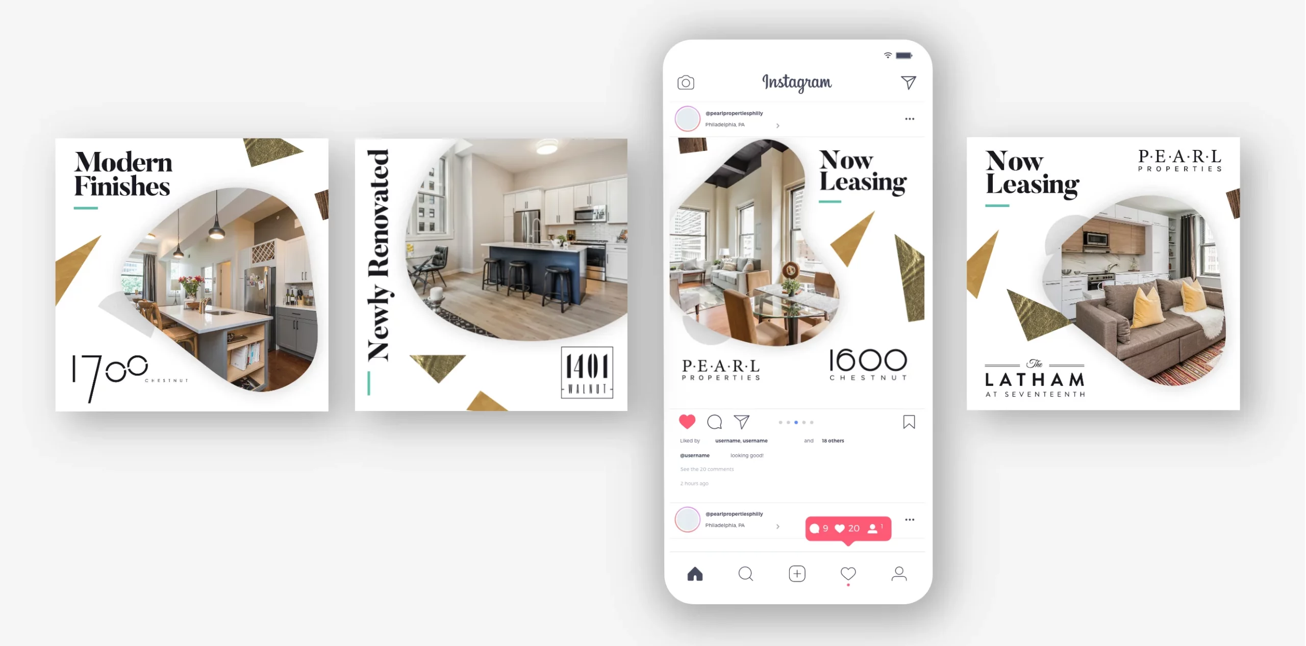 Pearl Properties mobile layouts